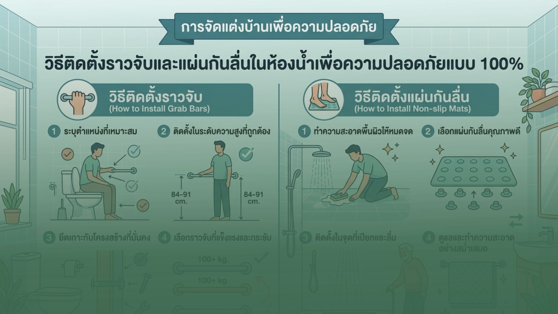 การจัดแต่งบ้านเพื่อความปลอดภัย